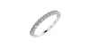 Double Gallery Semi-Pave Lab-Grown Diamond Ring