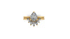 Tiara Lab Diamond Crown Ring