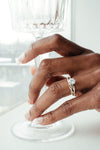 Intertwined Lab-Grown Diamond Ring